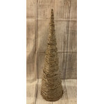 Gerson Burlap Cone Tree Large