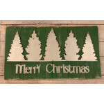 Creative Co-op Rustic Merry Christmas Sign