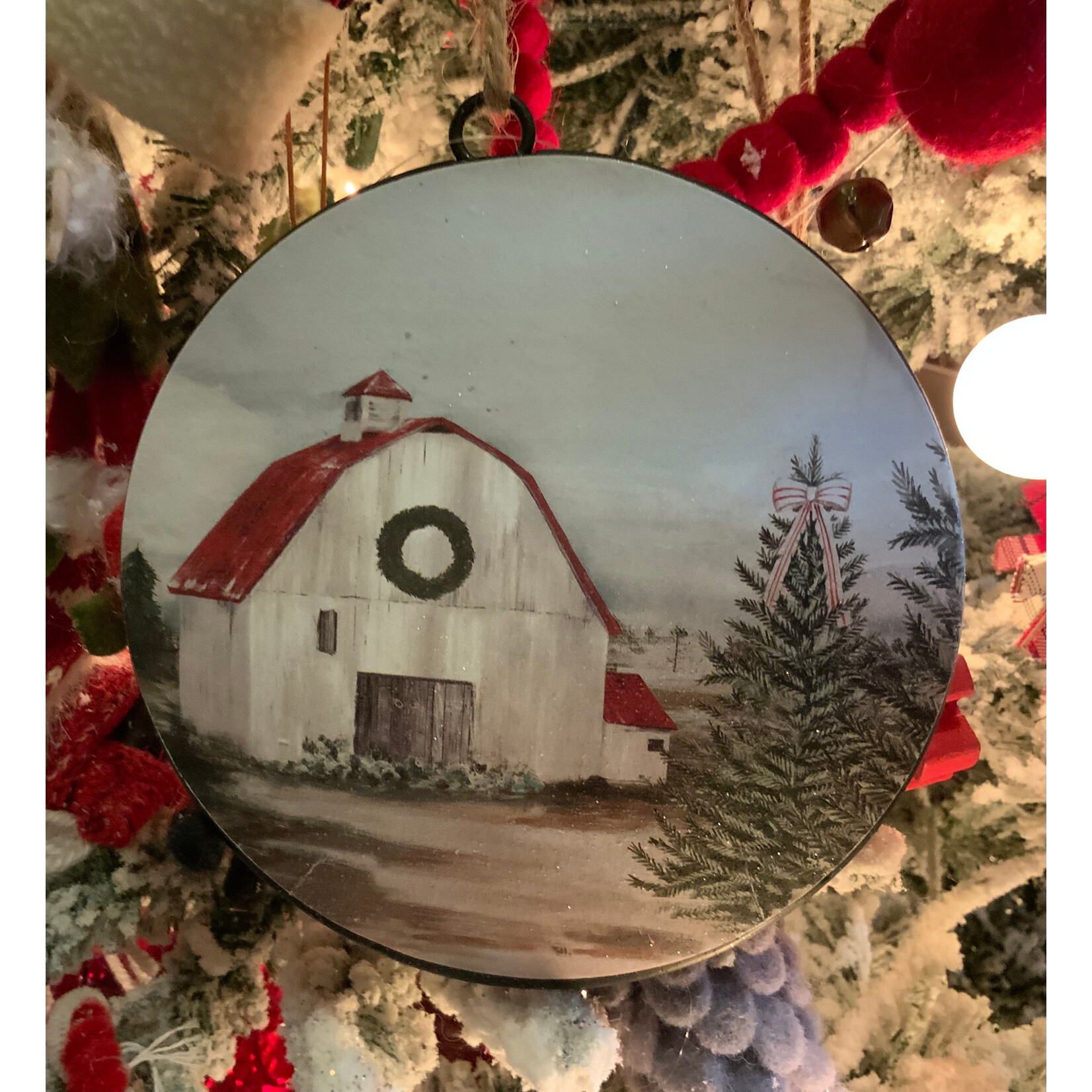 Raz Barn Ornament