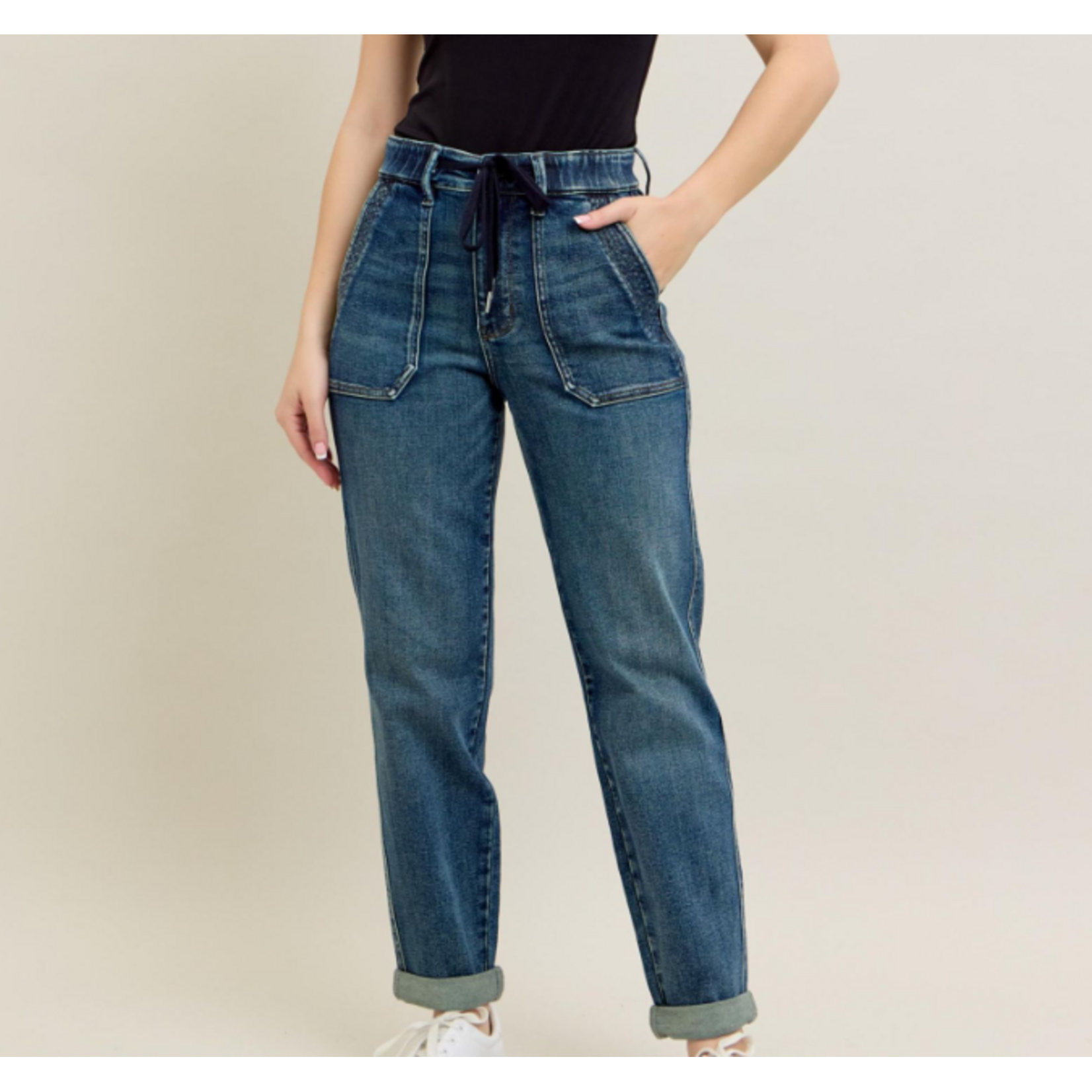 Judy Blue Judy Blue HW Vintage Wash Jogger 88971