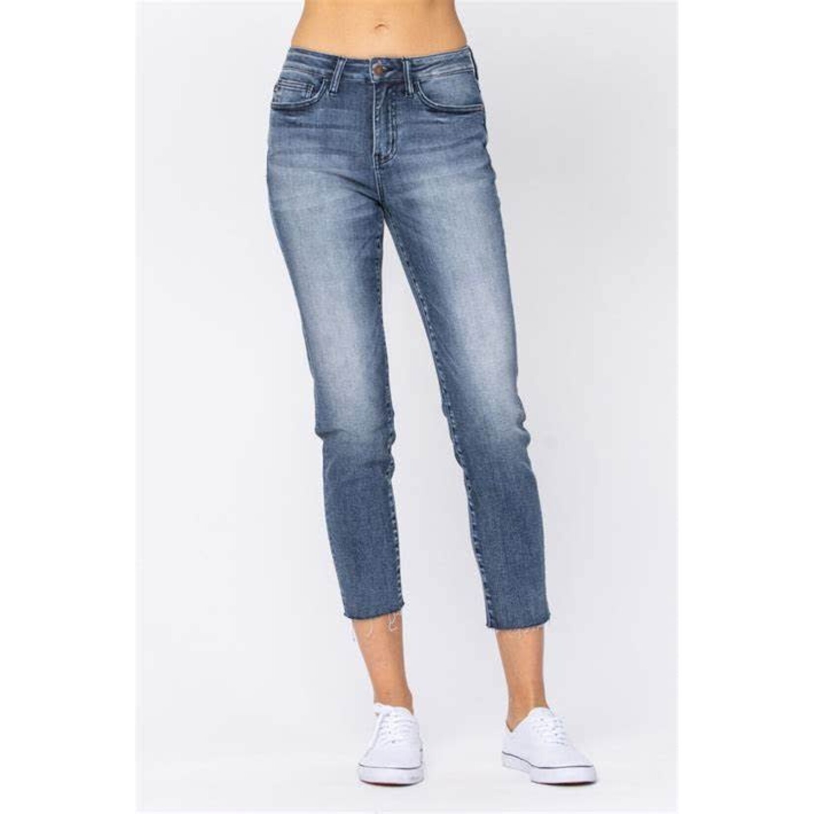 Judy Blue Judy Blue Raw Hem HW Relaxed Fit 88191