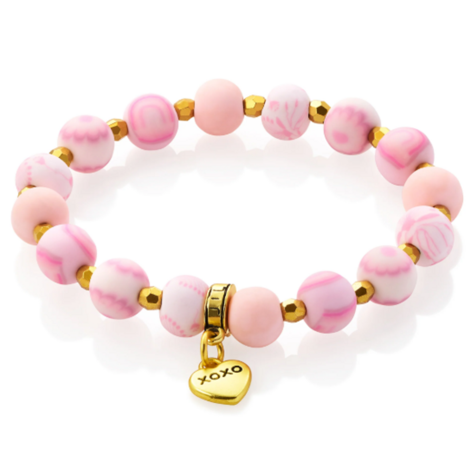 Jilzarah Jilzarah Pink Rainbow Bracelet