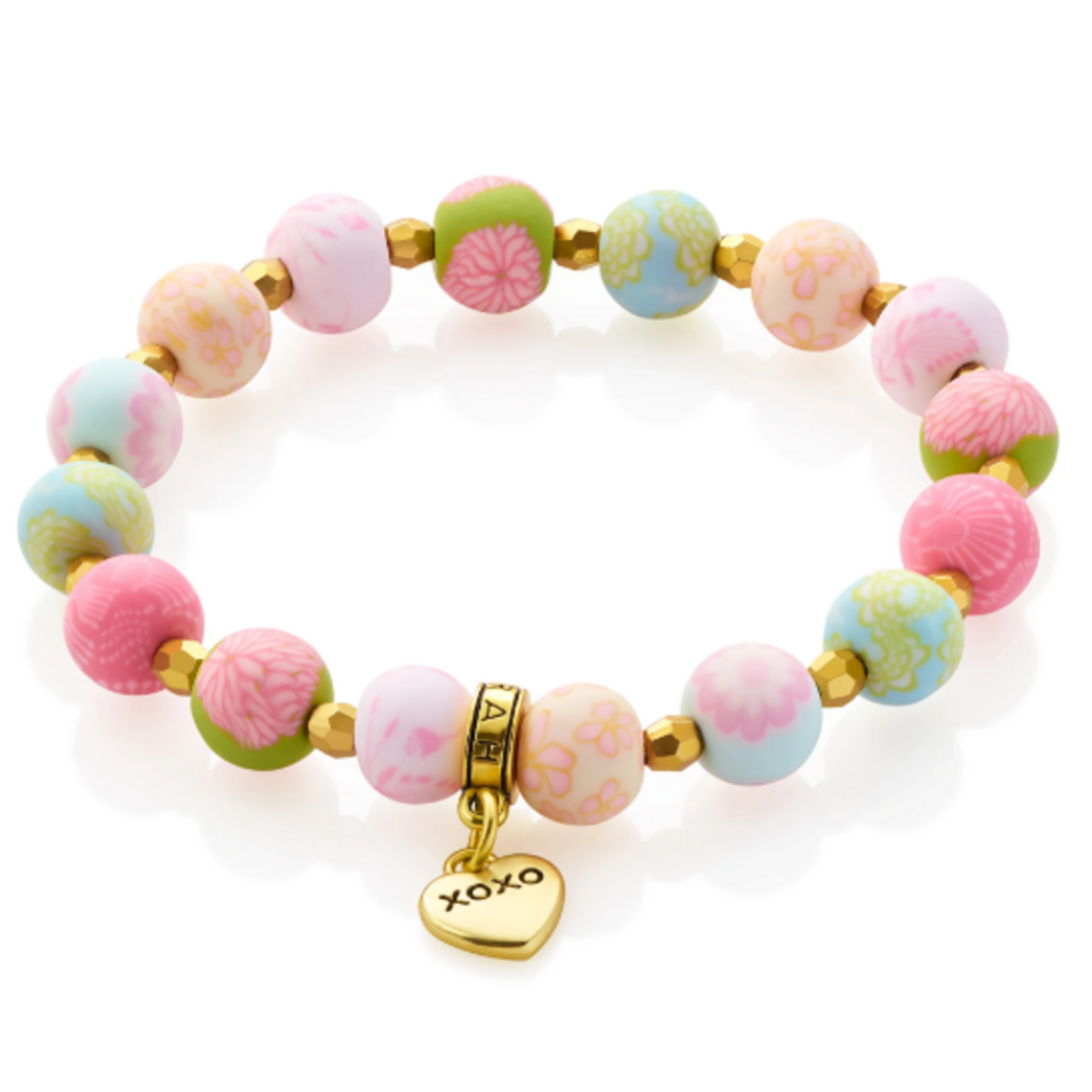 Jilzarah Jilzarah Flower Power Happy Day Bracelet