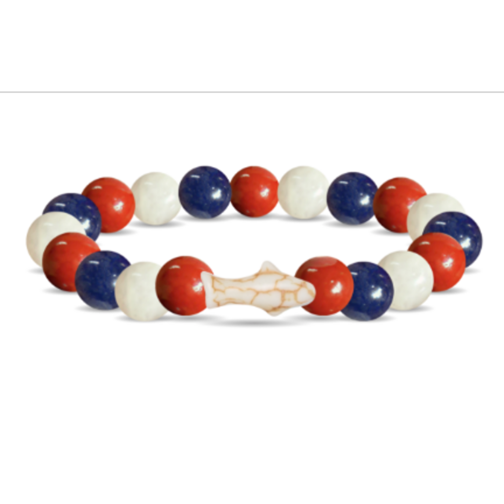 Fahlo Fahlo Voyage Shark Bracelet Summer Stone