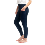 Fit Kicks Fit Kicks Cross Over Active Leggings Navy
