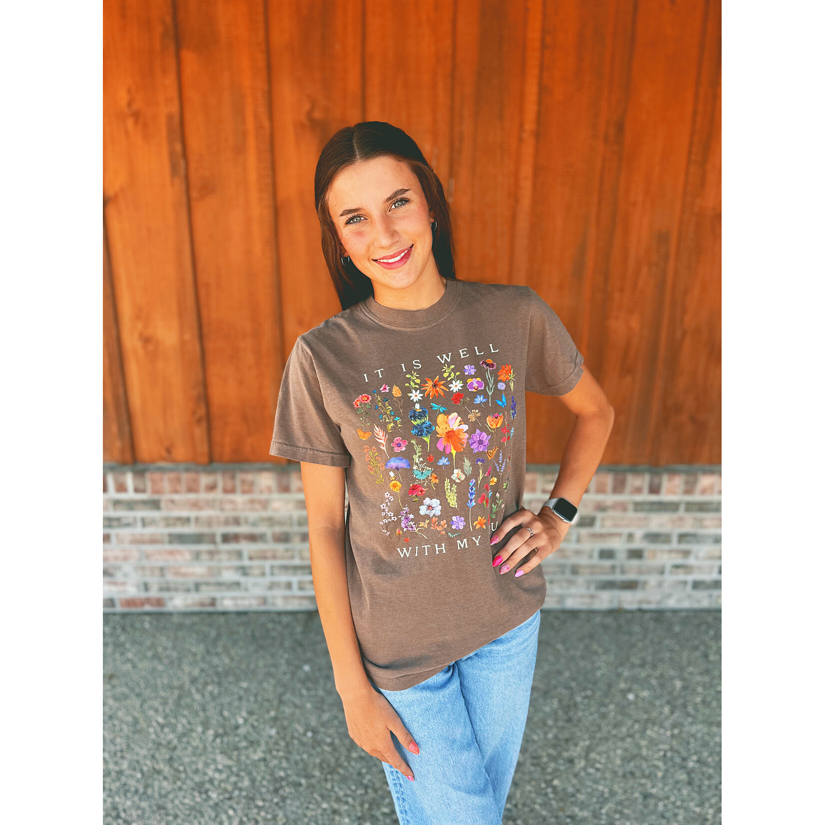 Top Notch Top  Notch It is Well Graphic Tee