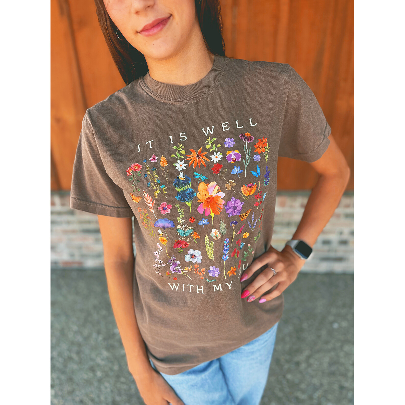 Top Notch Top  Notch It is Well Graphic Tee