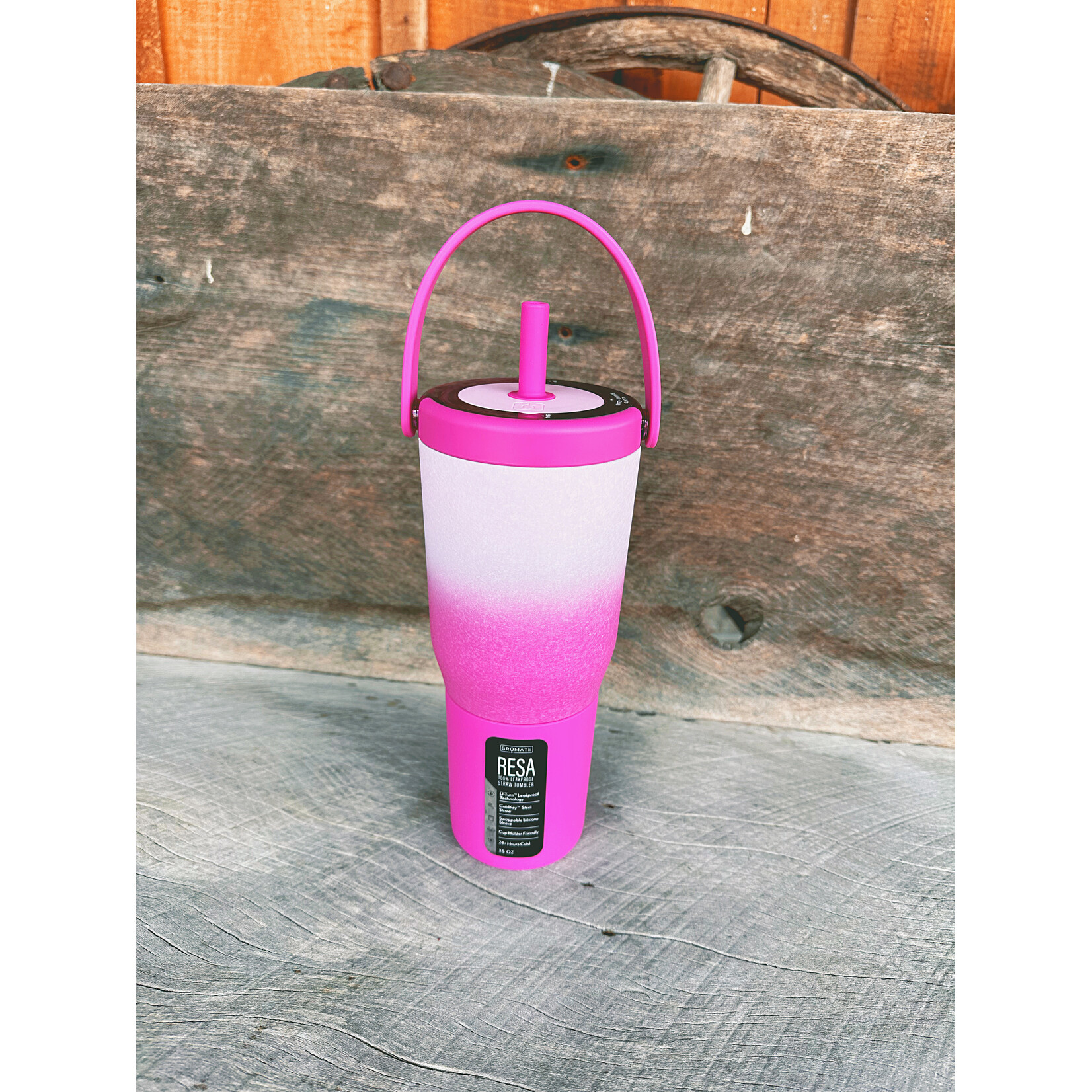 Brumate Brumate Resa Frosted Rose 35oz