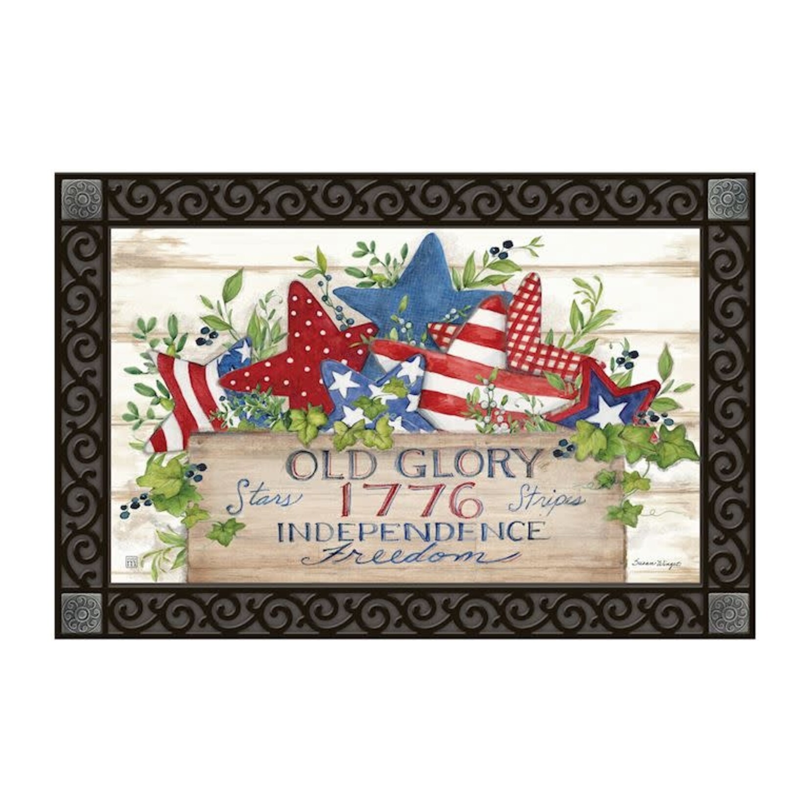 Studio M Old Glory Patriotic Stars MatMate