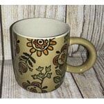 Youngs Folk Art Floral Design Mug