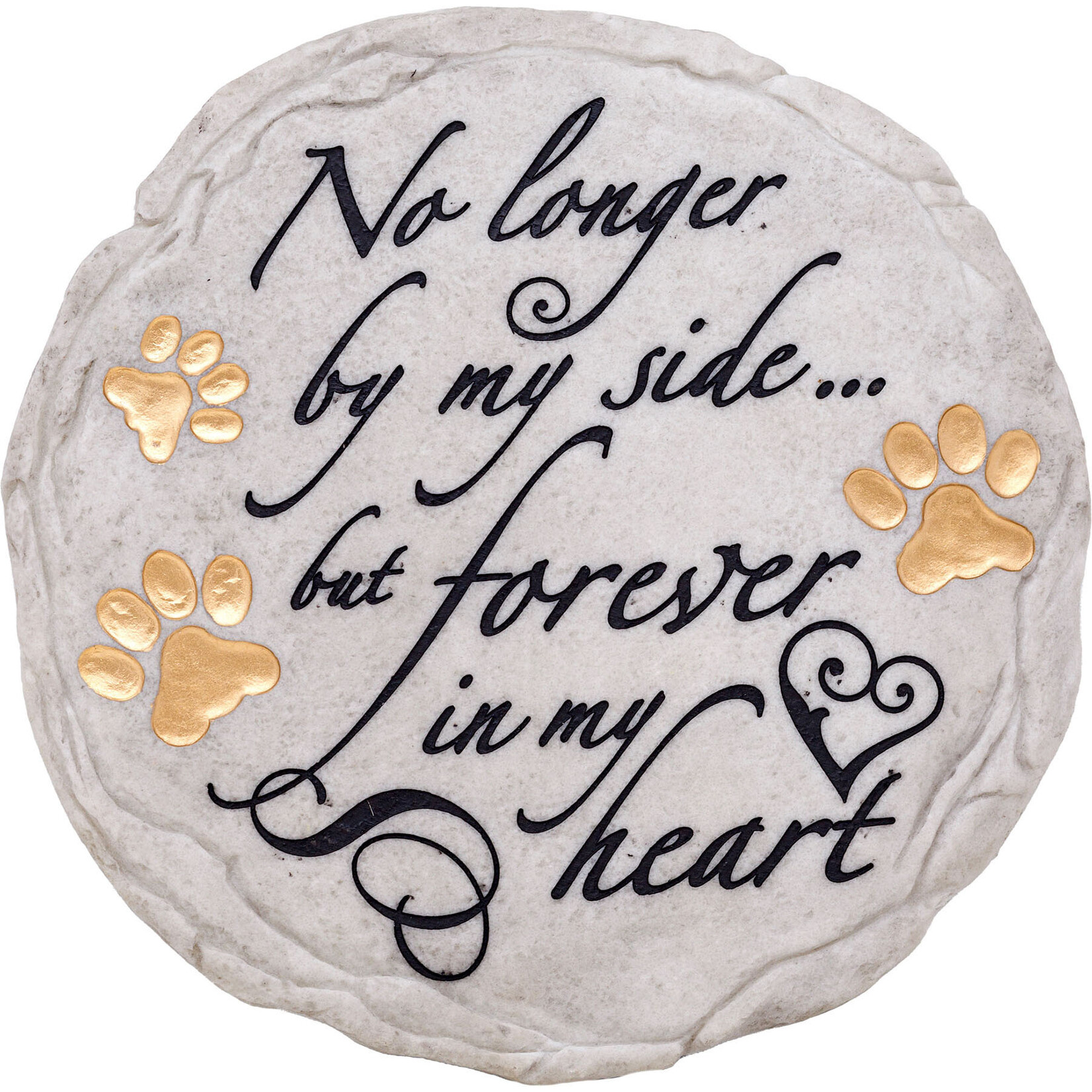 Spoontiques No Longer By My Side Pet Memorial Stone