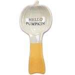 Youngs Pumpkin Spoon Rest Hello Pumpkin