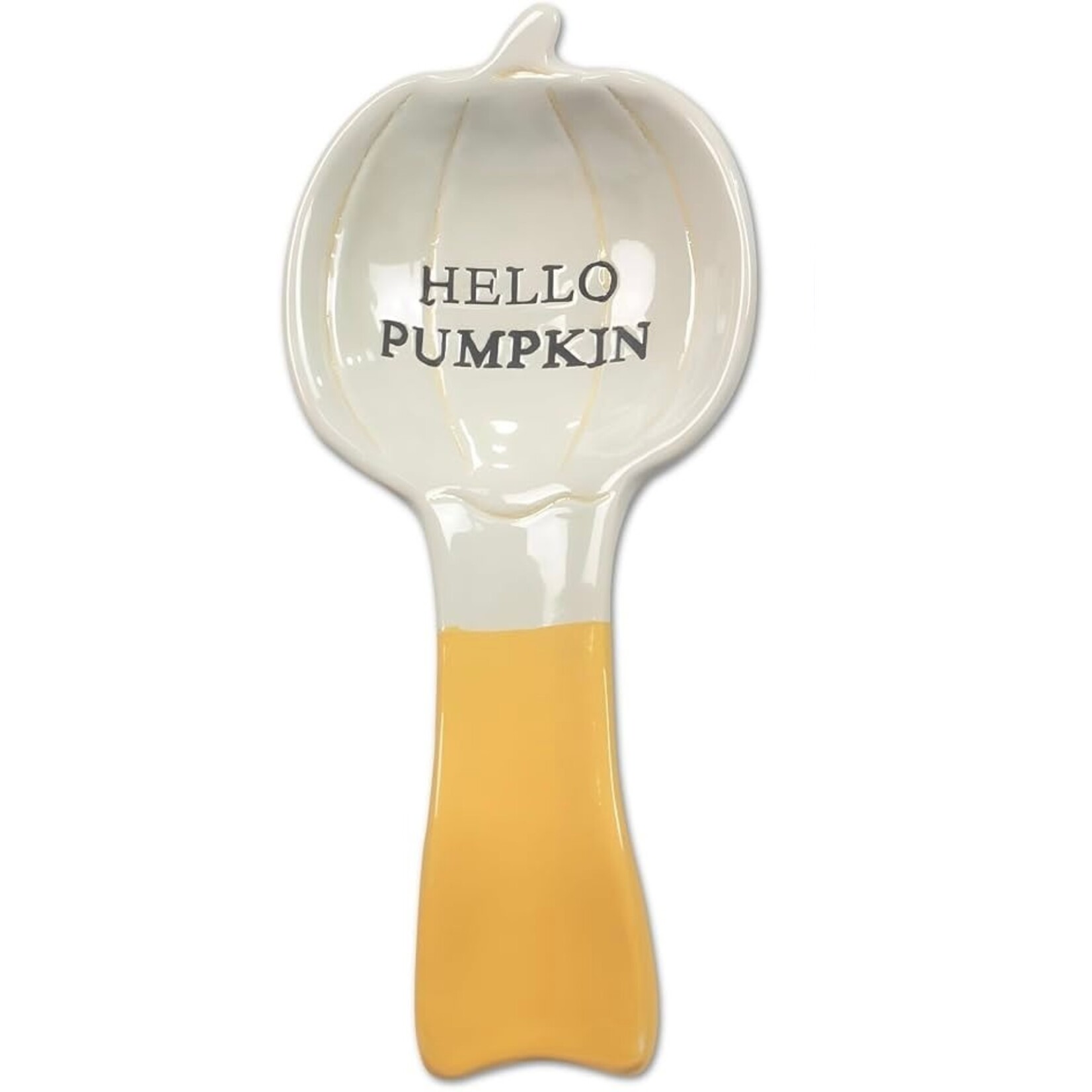 Youngs Pumpkin Spoon Rest Hello Pumpkin