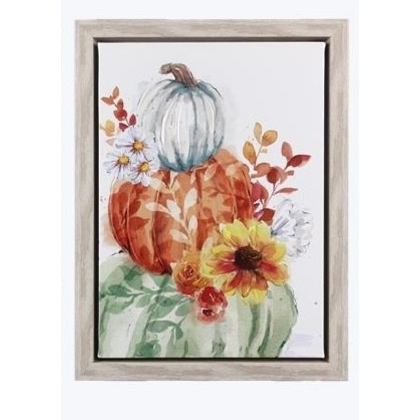 Youngs Pumpkins Painted Canvas Wall Art Style 1
