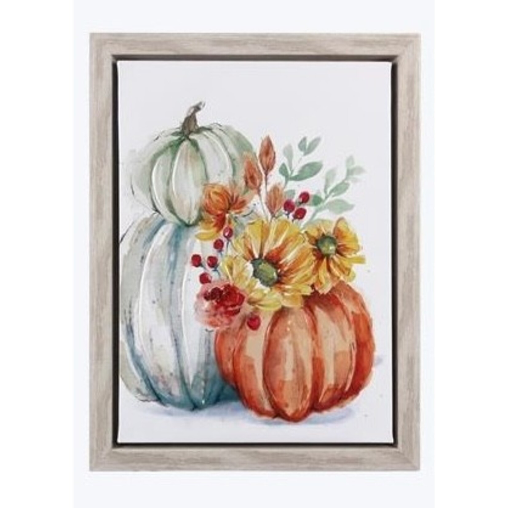 Youngs Pumpkins Painted Canvas Wall Art Style 2