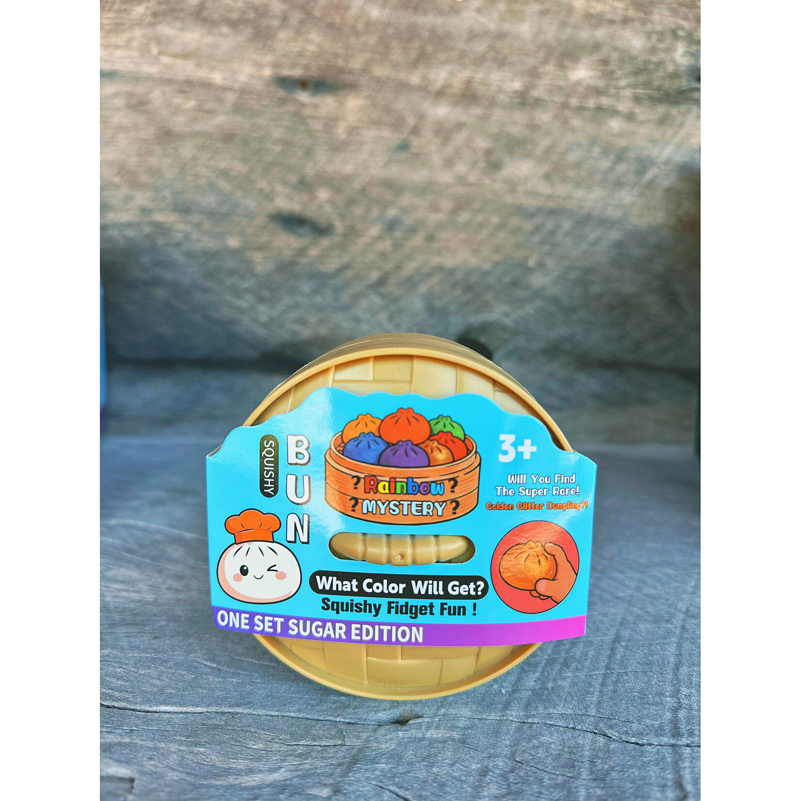 Love and Repeat Rainbow Mystery Glitter Squishy Dumpling