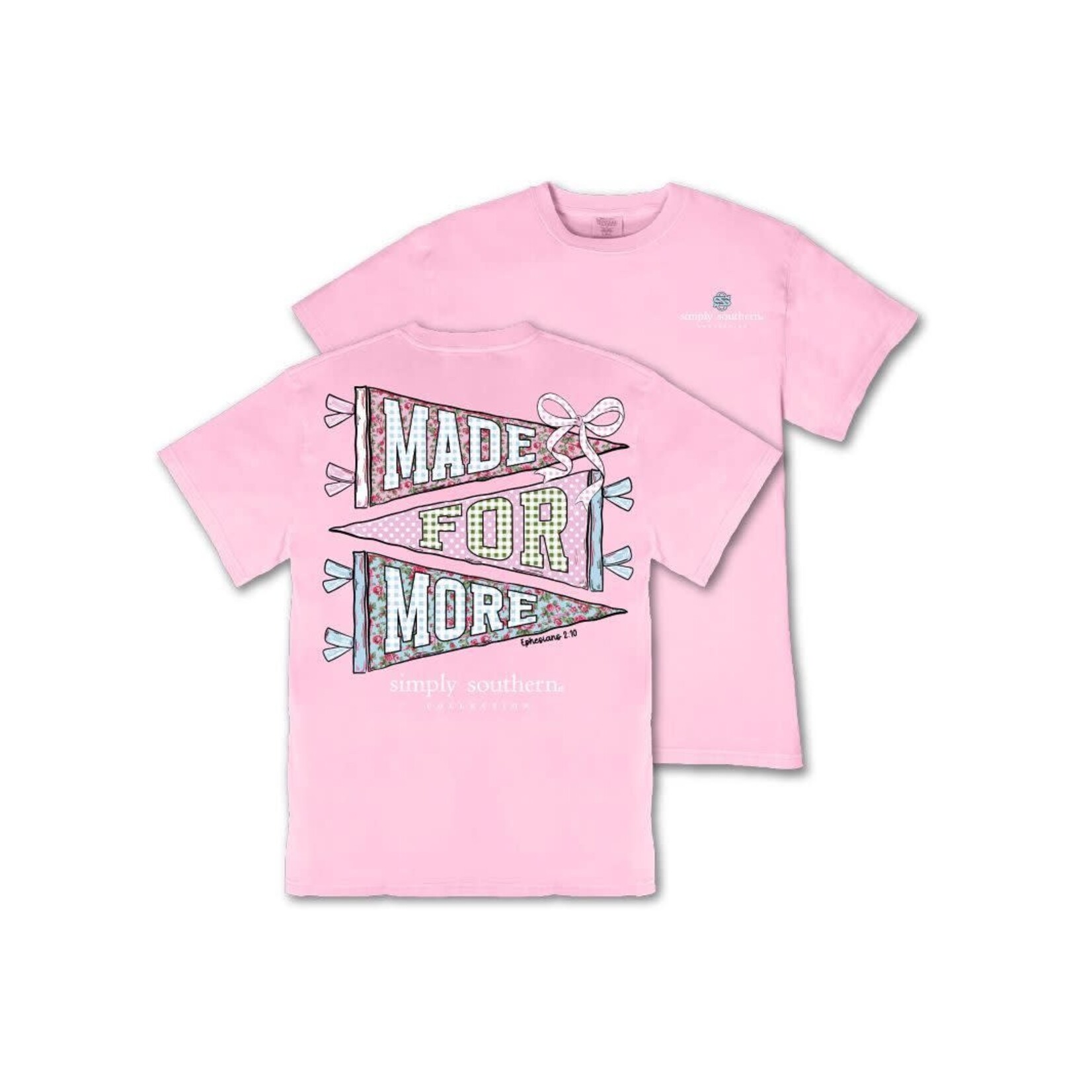 Simply Southern Simply Southern Mineral Wash Short Sleeve More BlushBerry