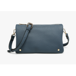 Jen & Co Jen & Co Phiona Studded Crossbody Dusk Blue