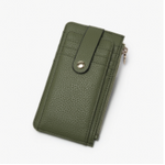Jen & Co Jen & Co Mae Wallet w/ Snap Closure Olive