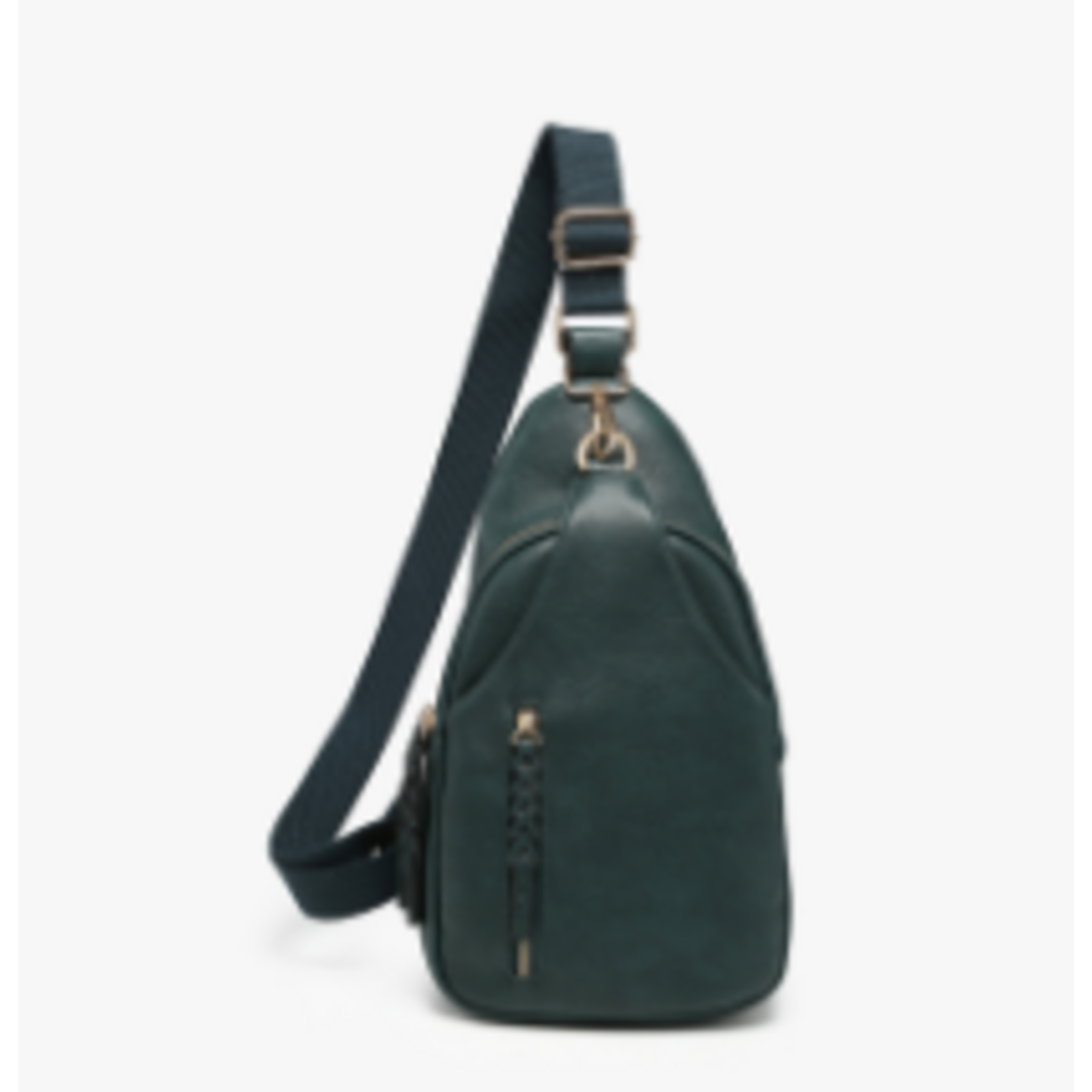 Jen & Co Jen & Co Nikki Sling Bag Dark Forest Green