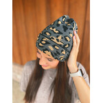 Victoria Leland Leopard Knit Beanie