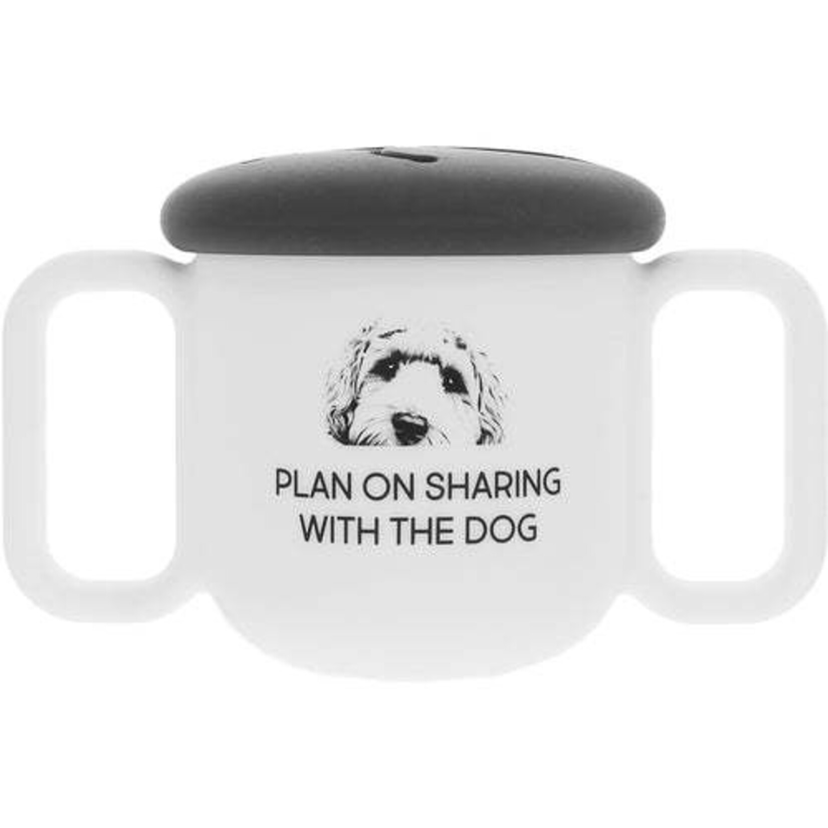 Pavilion Silicone Snack Bowl w/Lid Plan on Sharing