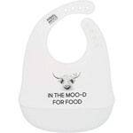 Pavilion Silicone Catch All Bib In the Moo-D For Food