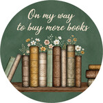 Carson Buy More Books Car Coaster CC28979
