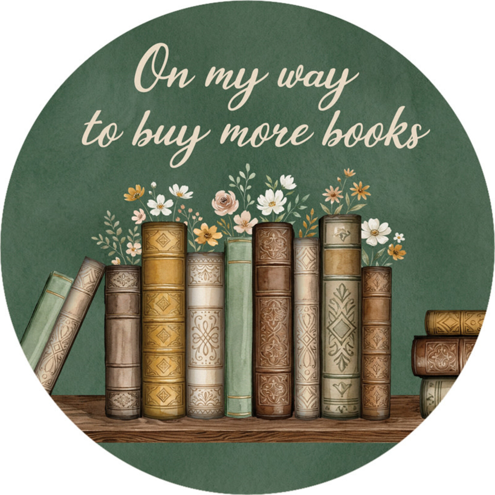 Carson Buy More Books Car Coaster CC28979