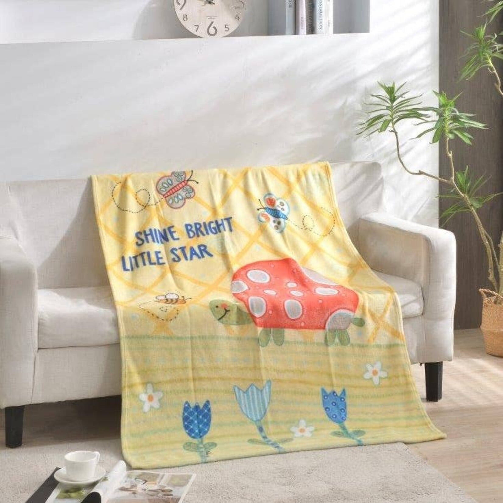 Duke Imports Shine Bright Plush Toddler Blanket