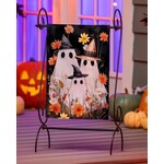 Evergreen Halloween Ghost Family Garden Flag