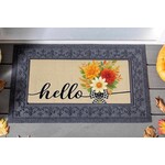 Evergreen Hello Fall Bow Florals Switch Mat