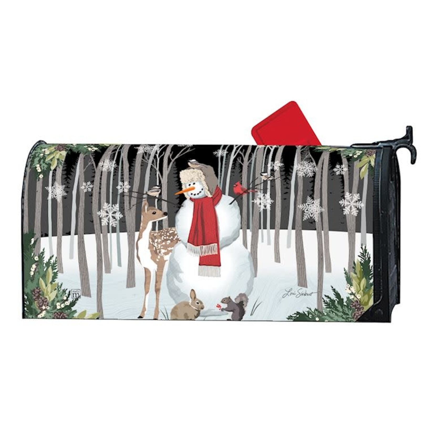 Studio M Nature Sings Snowman Mail Wrap