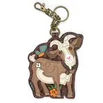 Chala Chala 806 Coin Purse Key Fob Goat A