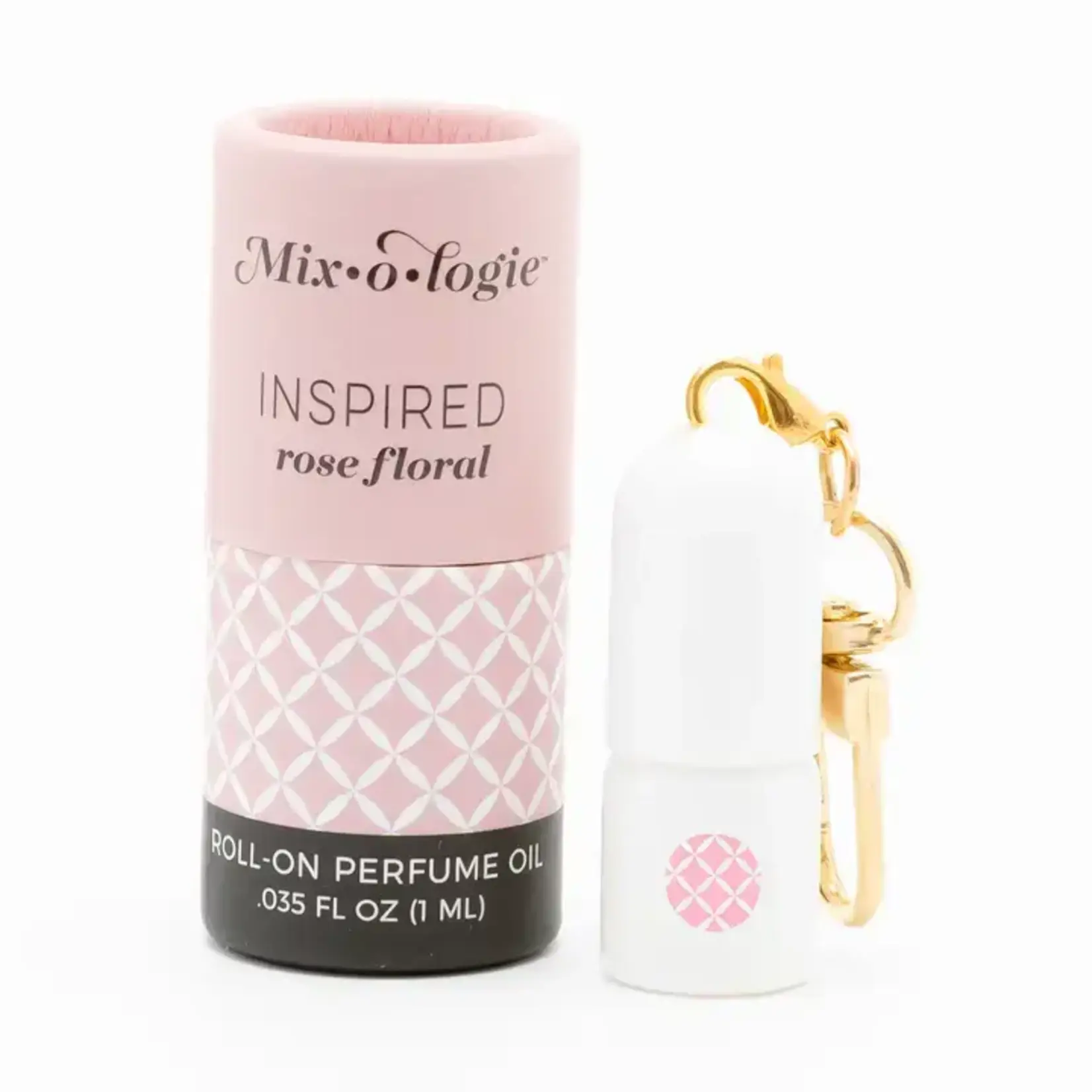 Mix-o-logie Mix-o-logie Mini Rollerball Perfume Keychain Inspired (Rose Floral)