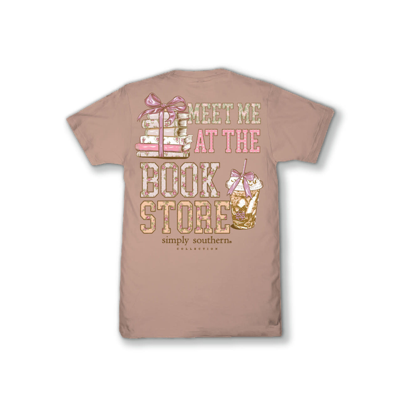 Simply Southern Simply Southern Short Sleeve Store Mahogany