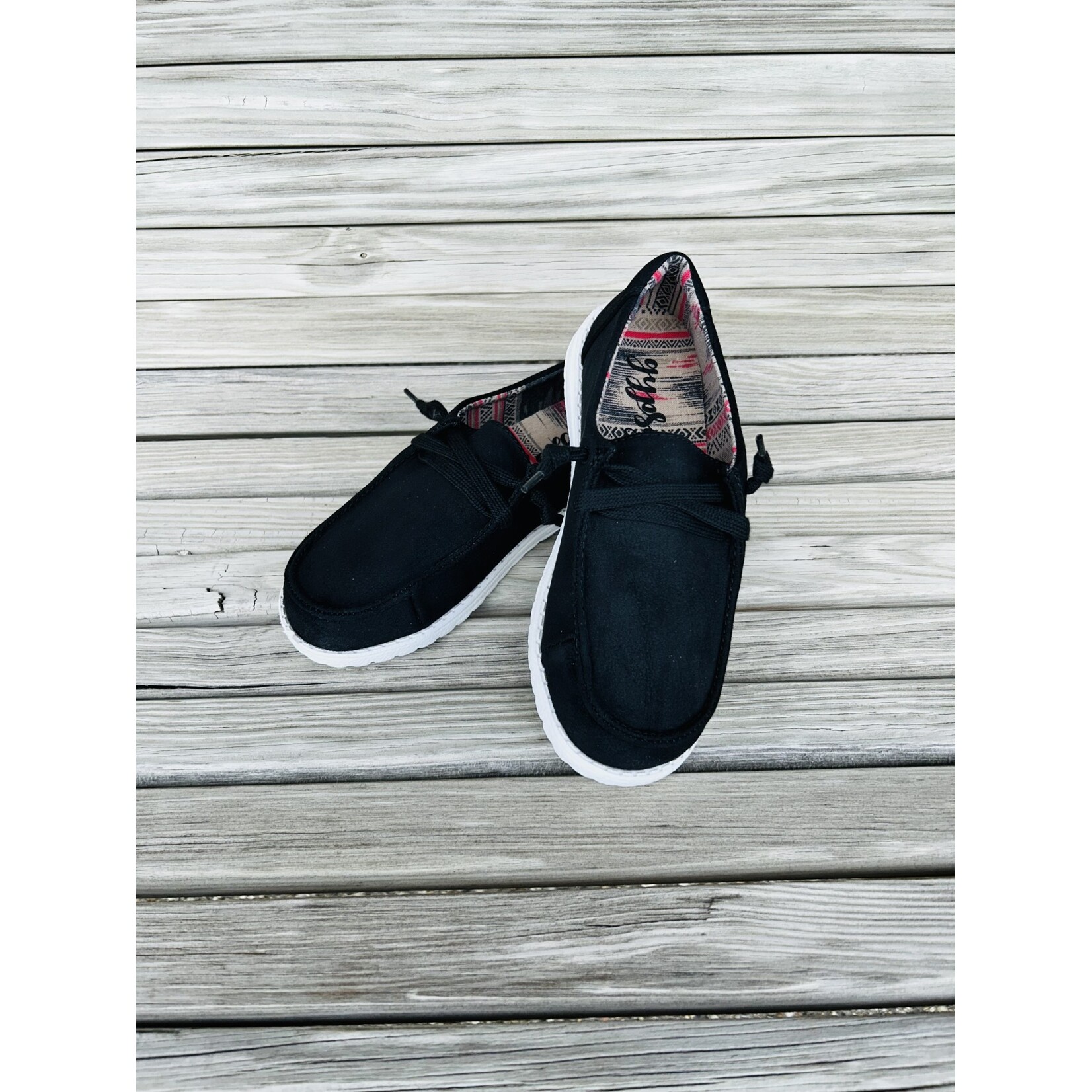Gypsy Jazz Gypsy Jazz Candice Slip Ons Black