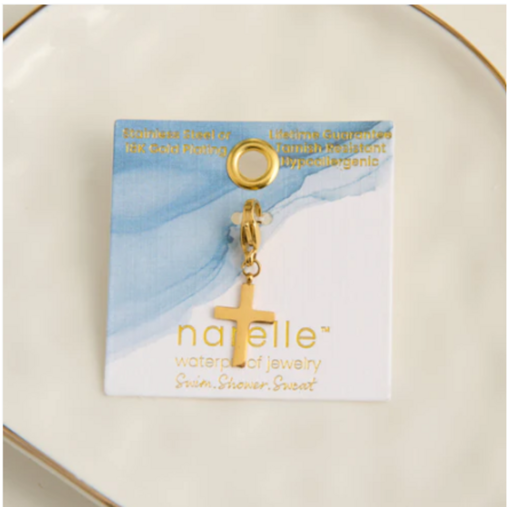 Howards Howard's Narelle Waterproof Cross Charm Gold
