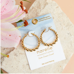 Howards Howard's Narelle Bubble Hoop Pin Catch Earring Gold