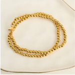 Howards Howard's Narelle Waterproof Cross Stretch Bracelet Set Gold
