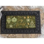 Evergreen Shades of Emerald Flocked Coir Switch Mat