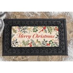 Evergreen Festive Foliage Flocked Switch Mat
