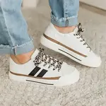 Corkys Corky's That's Her Sneakers Sand White Black