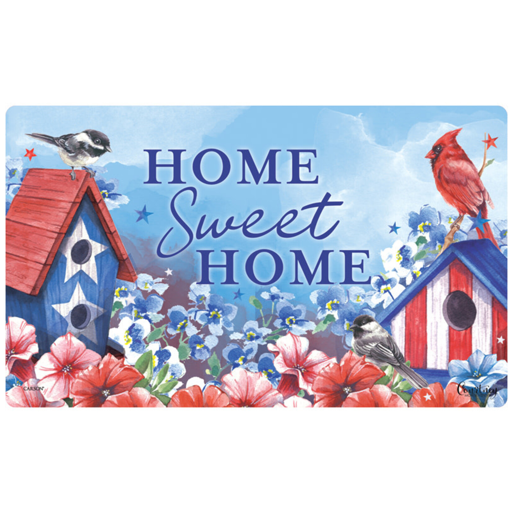 Carson Patriotic Birdhouses MatMate