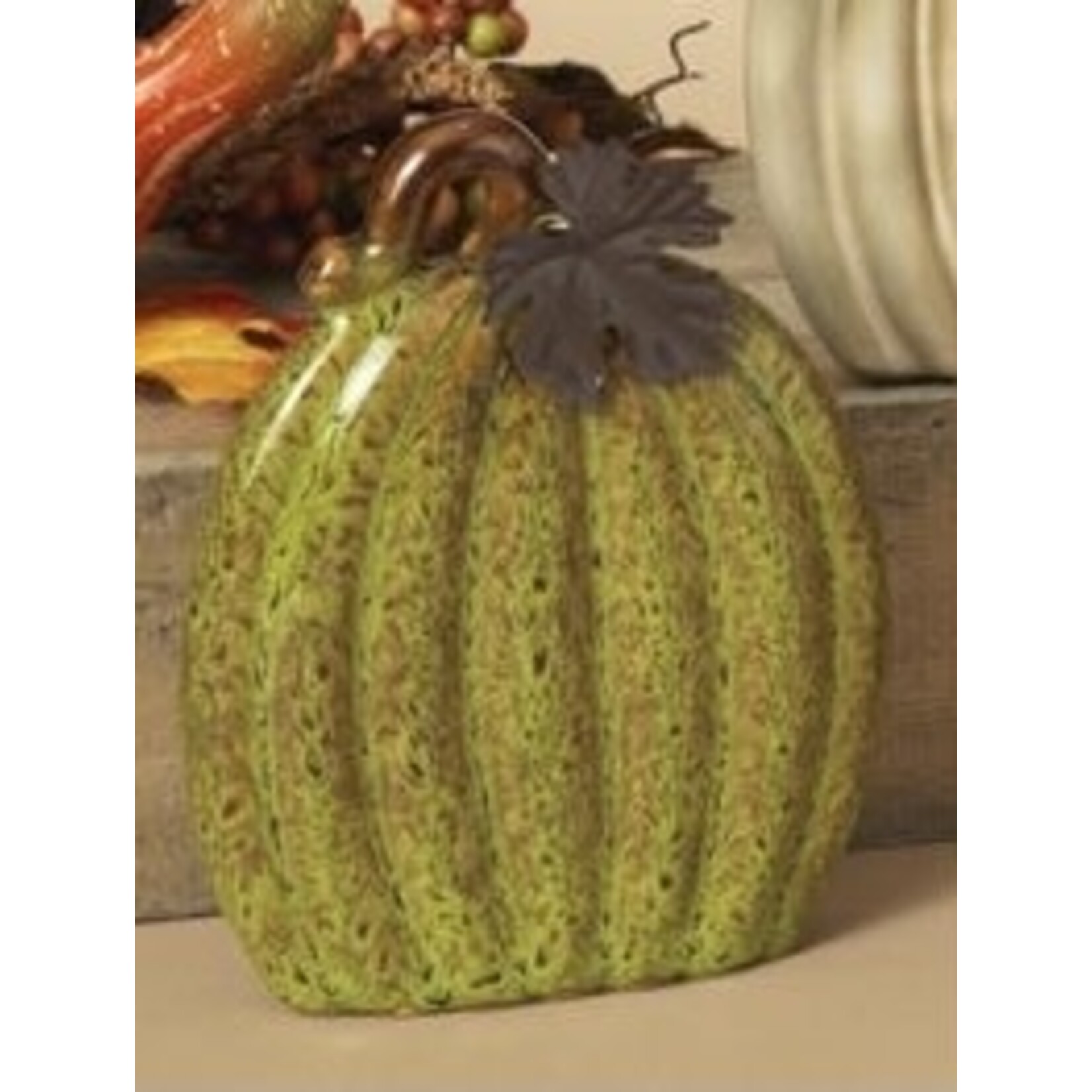 Gerson Dolomite Harvest Pumpkin, 5.8”