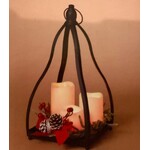 Gerson Metal Lantern w/ Accents, Battery Operated
