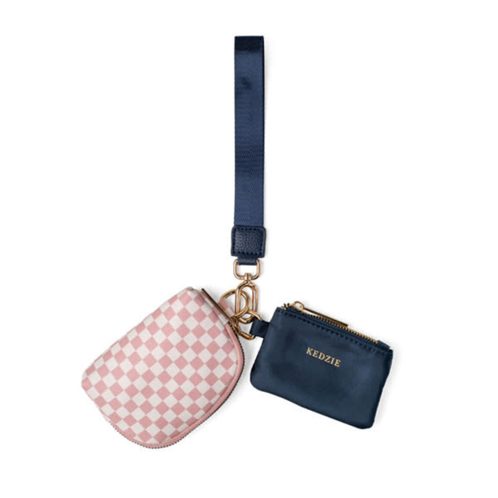 Kedzie Kedzie Check Please Tandem Wristlet Set