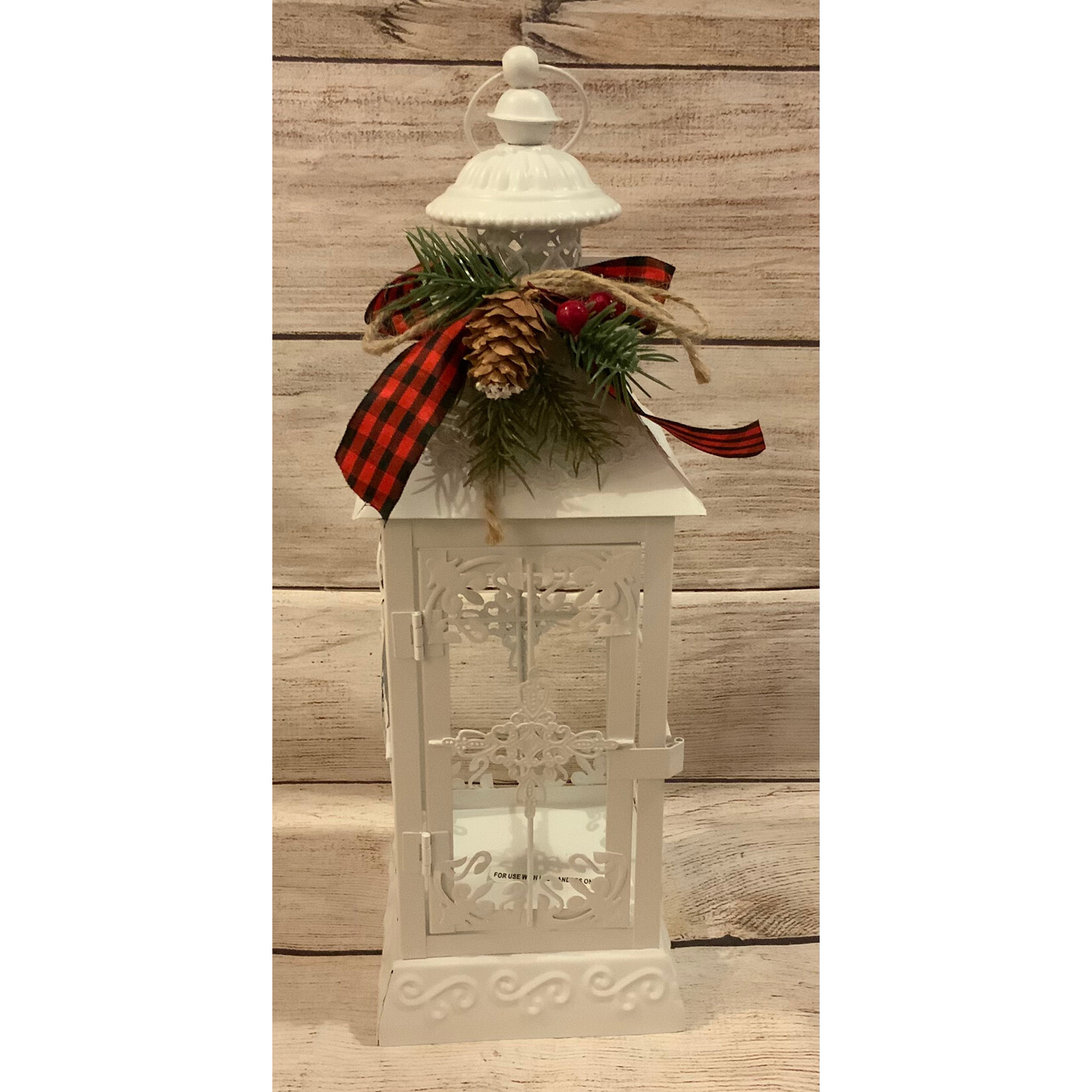 Gerson Metal Holiday Lantern Small