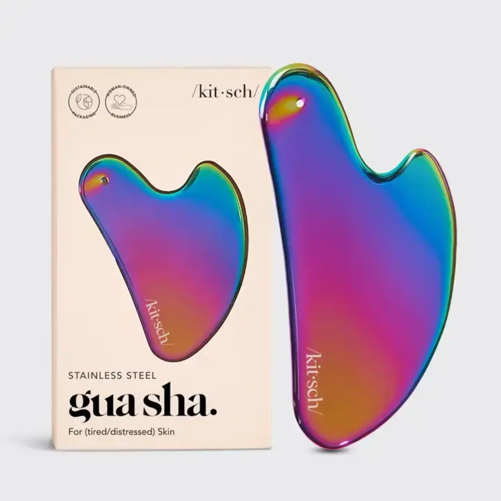 Kitsch Kitsch Stainless Steel Gua Sha Iridescent