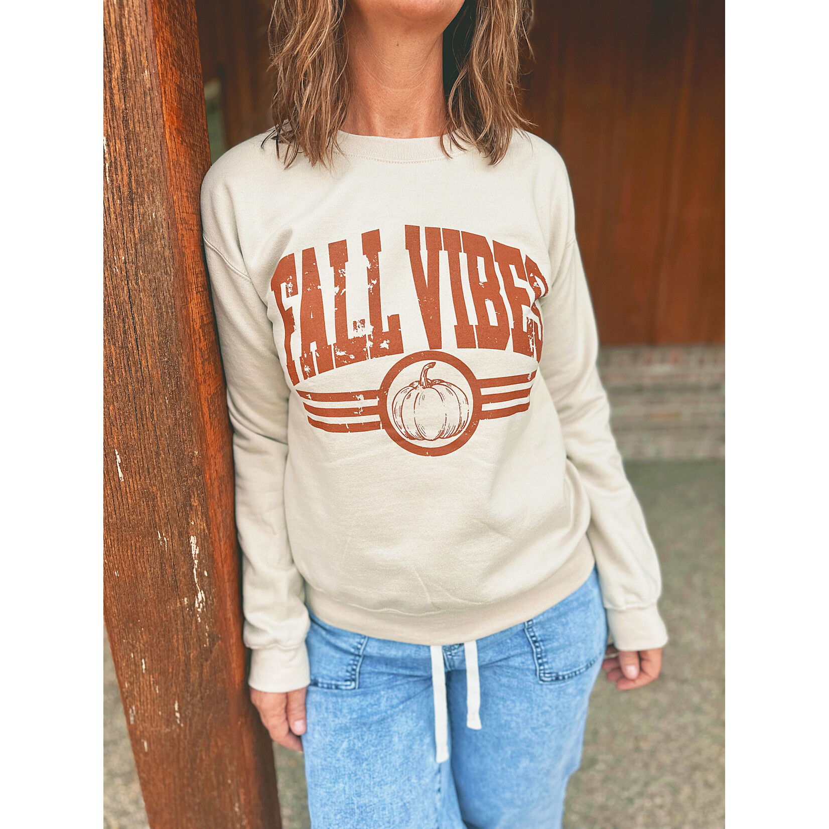 Chloe vs Tank Chloe vs Tank Fall Vibes Crewneck